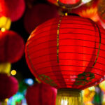 Lunar New Year lanterns